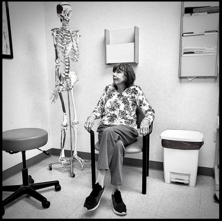 Joan, Orthopedist office